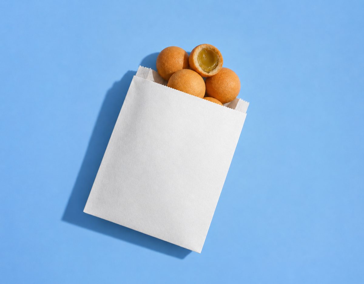 Plain White Bag